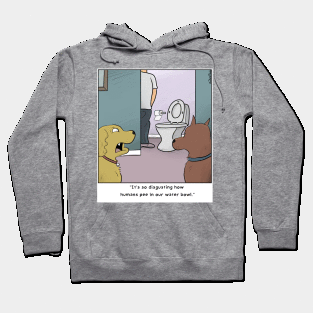 Dog Toilet Bowl Hoodie